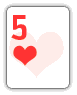 5 de coeur